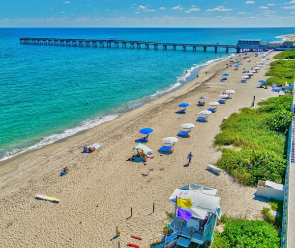 Lake Worth Beach Aerial