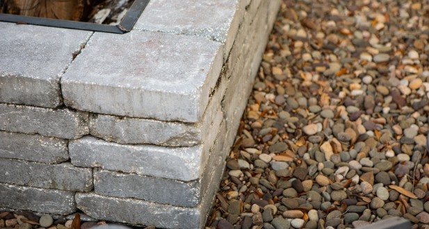 Florida native stone materials with natural textures perfect for local hardscape projects