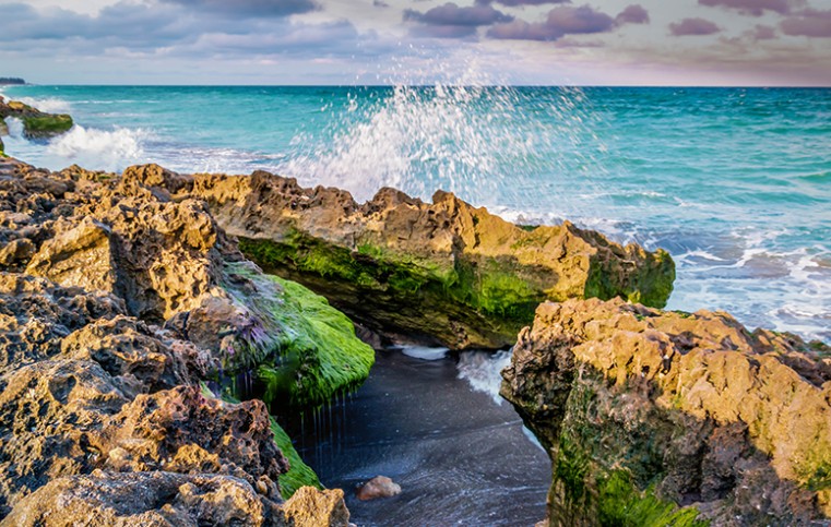 Jupiter Rocky Coastline