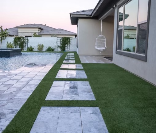 Modern Paver Walkway Design