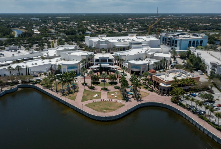 The Gardens Mall Aerial View