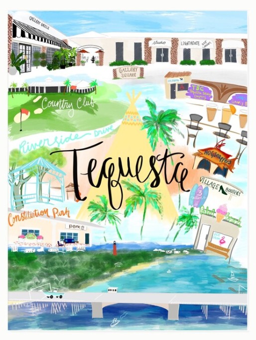 Tequesta Art Map