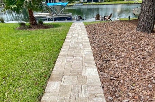 Waterfront Walkway to Dock