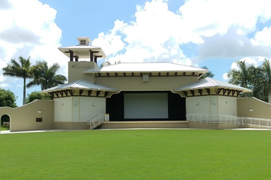 Wellington Amphitheater for Community Events and Concerts