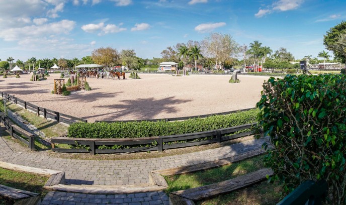 Professional Equestrian Arena with Quality Paved Surfaces
