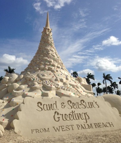 West Palm Beach Sand Sculpture